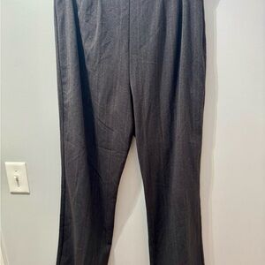 East 5th Women's Dress Pants, Grey, Side Zipper, Size 16